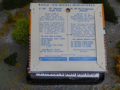 Roco Minitanks (NEW) 1/87 Z-159 WWII US Weasel Amphibious Armore Craft Lot#7205©