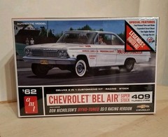 AMT 1283 1/25 Scale Don Nicholson’s Dyno-Tuned Chevy Bel Air SS/S Model Kit