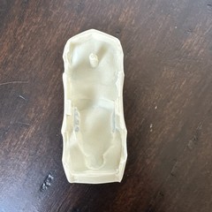 Jimmy Flintstone Custom Corvette Makoshark Resin HO Slot Car Body