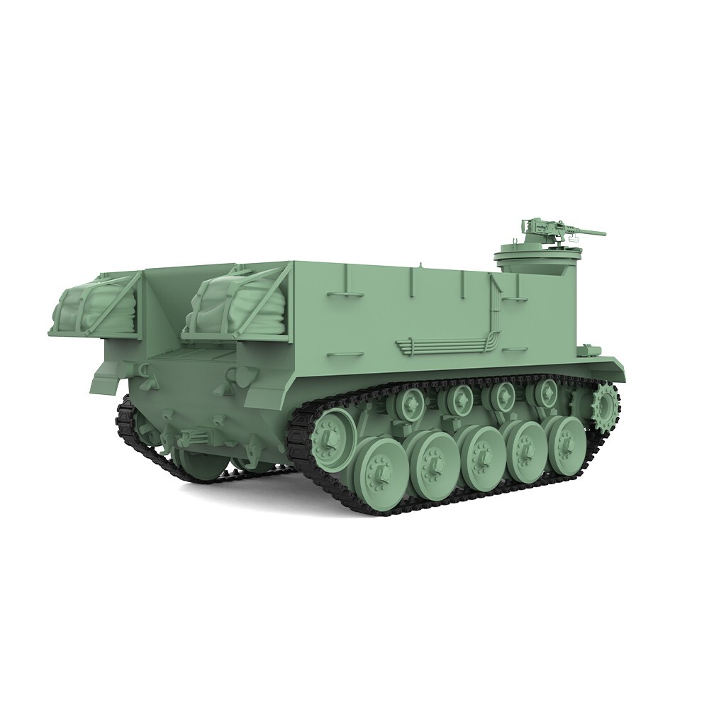 MRY-SFW SS515 1:144 Military Model Kit US M37 Self-propelled Artillery