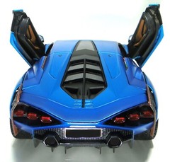 Lamborghini 1:18Race Car12Custom Built Concept Metal Body Model Carousel BLUE 24
