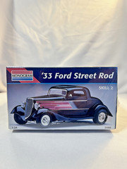 MONOGRAM FORD ’33 Street Rod model kit NEW in FACTORY SEALED BOX- MINT !!!