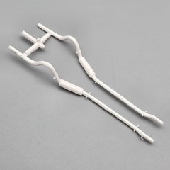 AMT 1/25 1971 71 Ford Mustang Mach 1 Parts Kitbash Exhaust Pipes Mufflers