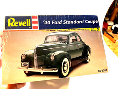 ’40 Ford Standard Coupe kit by Revel: factory sealed