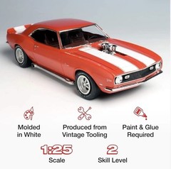 Chevrolet 1968 Camaro Z28 Plastic Model Kit (street or Stock buld) AMT868 New