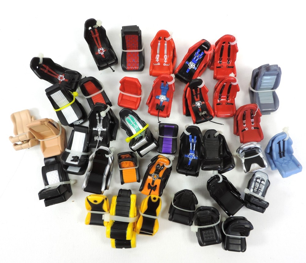 Model Car Parts Bucket Seats Lot (35 pairs)