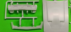 1971 Ford Mustang Mach 1 1/25 Hood Body Glass Bumper New Tool Germany Revell