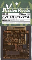 Passion Models P35-115 1/35 Panther Ausf.D Pe Set for Tamiya 35345
