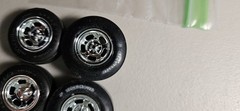 MODEL CAR SLICKS, TIRES AND MAGS BLE09