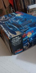 Vintage 1988 Monogram 1958 T Bird Elvira macabre mobile Model Box & Parts AS IS