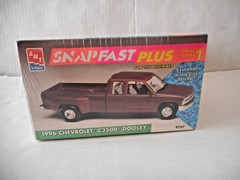 AMT Snap Fast Plus 1996 Chevrolet C3500 Dooley #8767 Model Kit 1/25 NOS