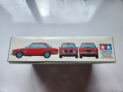 Tamiya 1/24 Alfa Romeo Giulia Sprint GTA Sports Car Series No.188 Display model