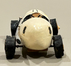 Vintage Custom Built Wood Midget Racer Model Indy 500 Marx Slush Race Stock Car