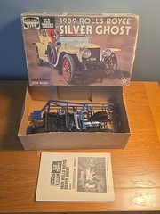 1967 LIFE-LIKE HOBBY KITS OLD TIMERS ROLLS ROYCE SILVER GHOST 1909