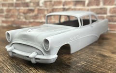 1/24 Scale: Stock “1954 Buick 2-Door” Body. 3D Printed; Resin.