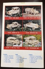 Mini Wooden Classic Model Car #T01005 8 Ton Half Track