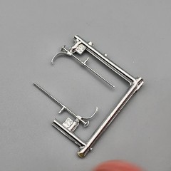 Testors 1/24 Mercedes 540K Parts Kit Bash Chrome Trim Pieces #72