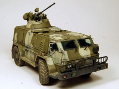 1/72 Russian BTR GAZ-39371 VODNIK (BPPU turret) Gran Ltd 7214 Plastic Model kit
