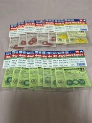 mini 4WD roller rubber rings red yellow green 16 pieces Collectables 17+