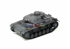 New 1/72 German Panzer III Ausf. G Tank (Paint & Pre-Built) WWII Military Model