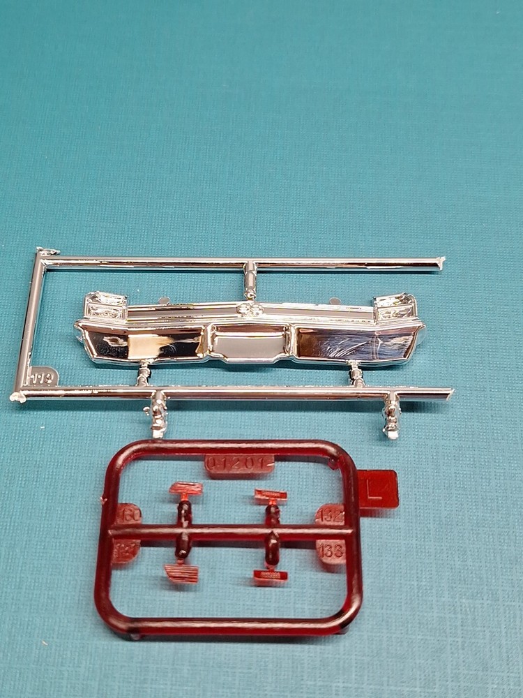 Revell AMT Ertl Monogram MPC 1/25 1969 Chevy Chevelle SS 396 Chrome Rear Bumper