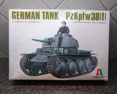 NEW ITALAEREI GERMAN ARMY TANK PZKPFW38(T) 1/35 SCALE MODEL NOS FREE SHIPPING 🪖