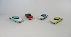 New! SMC-867 1957 Ford Fairlane Sedan 2 Door HO-1/87 Scale White Resin Kit