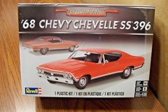 REVELL ’68 CHEVY CHEVELLE SS 396 1/25 SCALE MODEL KIT
