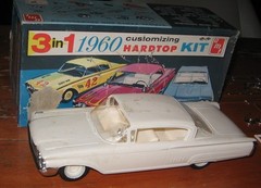 AMT 1960 Mercury Parklane HT Kit Stock Built Survivor Unpainted in Box 60