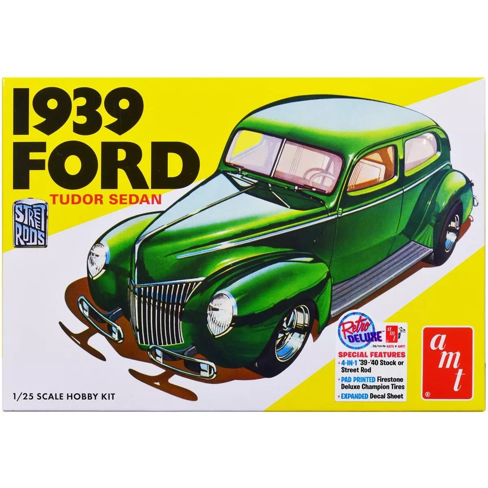 AMT 1434 1939 Ford Tudor Sedan model kit