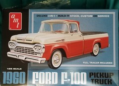 HITCH & PIN for UTILITY TRAILER from 60 Ford AMT 1:25 Model Kit 1960 F100