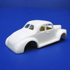 JFSL15 H:O scale Jimmy Flintstone 1940 Ford Gasser resin slot car body
