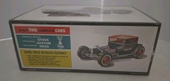 AMT 1167 FORD 1925 MODEL T CHOPPED T 1/25 MODEL KIT BUILD 2 Cars New Unassembled