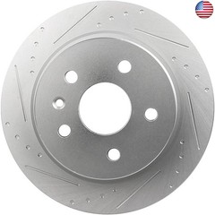 SCITOO Rear Disc Brake Rotors Kits Fit For Buick LaCrosse 2012-2016,For Buick
