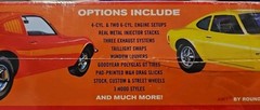 BUICK OPEL GT MINI MUSCLECAR 1/25 AMT ROUND2 ORIGINAL ART 2013 NEW SEALED