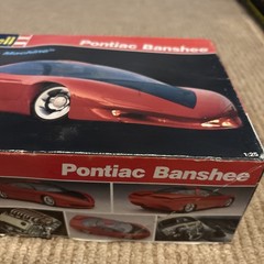 Vintage Revell Pontiac Banshee 1/25 Scale Model Kit #7100 Never Built