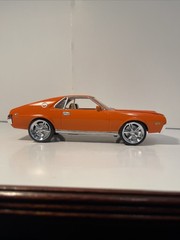 1969 AMC AMX built model car 1/25.