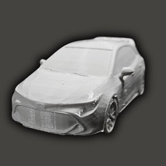 Toyota Corolla Hatchback Civil vehicles 1:35 Scale Models Kits DIY