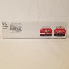 Metal Body Model Kit Jaguar XK 120 Roadster New Testors Car New Italy