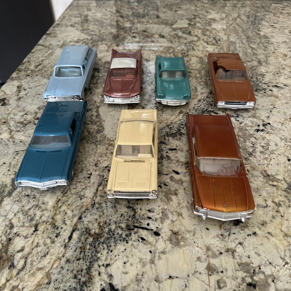 Vintage Dealer Promo Model Cars Lot Of 7 FAST SHIPPING “READ DESCRIPTION”