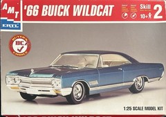 66 Buick Wildcat DECAL SHEET 1-#114 1600A Model Car Parts