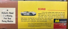 Monogram PC197 Scarab Rear Engined Racer vintage 1/24 McM KIT FS