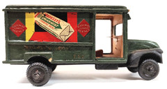 Rare TING-TRUCKS Railway Express Agency REA Balsa Wood Delivery Truck Well Built