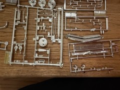 Unassembled Model Car Kit Parts Lot