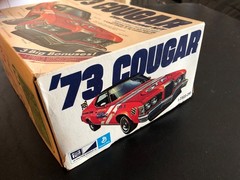 MPC 1/25 RARE ORGINAL ISSUE 1973 MERCURY COUGAR 1/25 MODEL CAR KIT UNBUILT