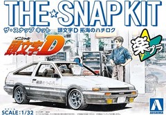 Aoshima AE86 1/32 THE SNAP KIT SERIES No.CM1 Initial D Takumi’s Hachiroku New