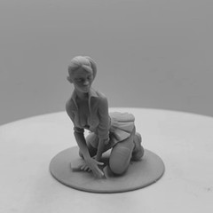 1/24 Scale Resin Figure Model Kit Anime Garage Kit Unassembled, Unpainted Model