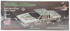 Salvinos JR Models Bobby Allison “Gatorade” 1982 Buick Regal 1/24 Model Car Kit