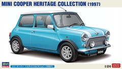 Hasegawa 1/24 Mini Cooper Heritage Collection 1997 Plastic Model 20721 (Car)