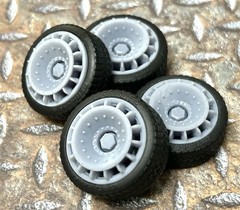 Resin 20 Inch: “Porsche Extreme Aero Disc”Model car Wheels/Tires 1/24 1/25 scale
